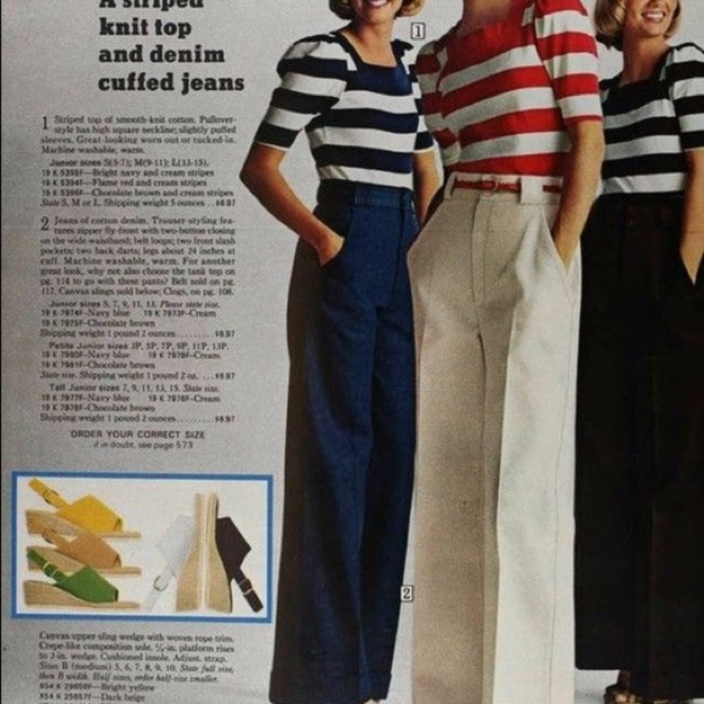 70’s Deadstock Bell Bottom Pants